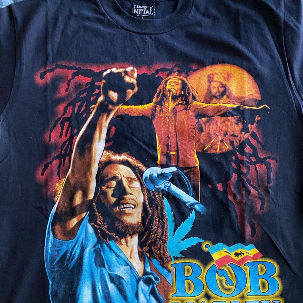 (Set of 2)Brand New! Men’s Bob Marley T-shirts